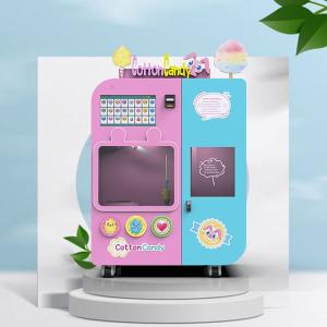 China Intelligent ROHS Candy Floss Vending Machine 220V For Airport factory