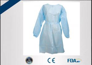 Dust Proof Disposable Isolation Gown For Doctors / Nurses / Lab Workers