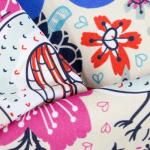 Pure Breathable 100% Cotton Twill Fabric with Per Customer Design Color