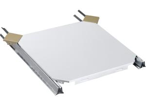 China Roller Coating Aluminum Clip In Ceiling for House Basement Decoration factory