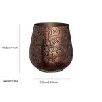 Stainless Steel Unbreakable Wine Glasses Premium 18/8 Stainless Steel Stemless