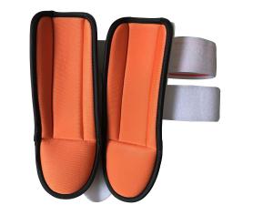 China Foam Stirrup Medical Ankle Brace Orange For Both Left And Right Foots factory