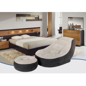 Trespass Flocked Single Pvc Inflatable Camping Chair Flocked Inflatable Chair