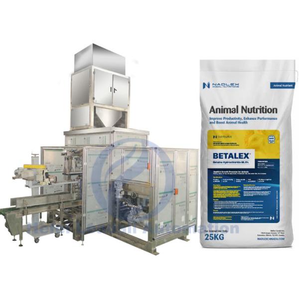 China Animal Nutrition Big Bag Packing Machine Siemens PLC Control System factory