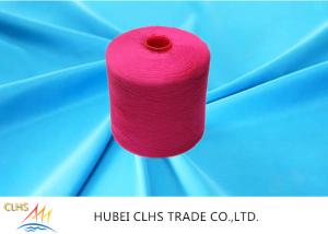 China Bright Colored Spun Dyed Polyester Yarn Natural Fiber Blended Good Elasticity factory