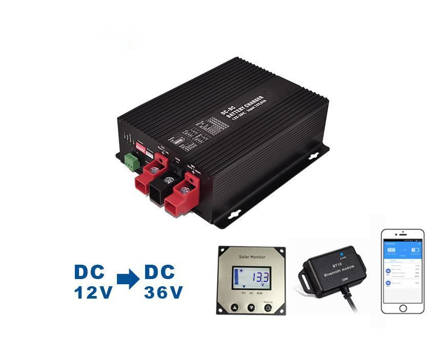 Convenient 12V DC Battery Charger with Start Battery Rate Voltage and Low Self-Consumption Current