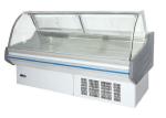 Butchery Curved Glass Deli Food And Packed Meat Display Case