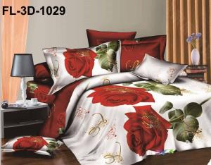 China 3D Disperse Printed Bedsheet Polyester Sheet Set factory