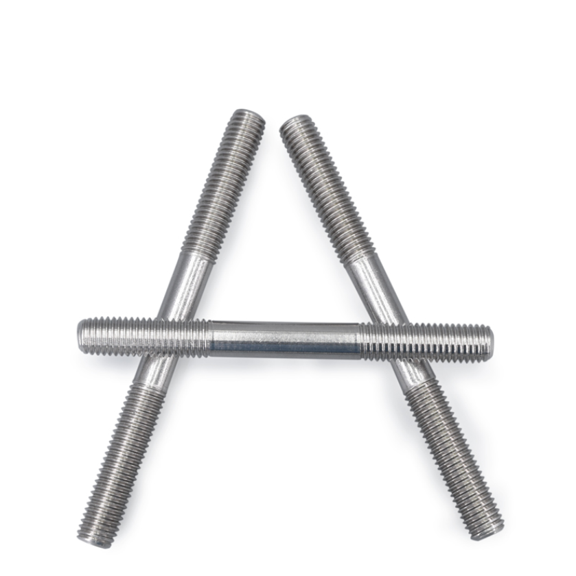 Customizable Fastening with Stainless Steel Double End Sided Stud Bolts and Nuts