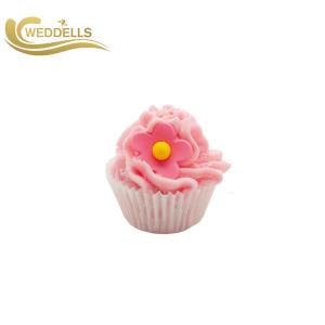 China 100g Cake Shape Lavender Custom Bath Bombs Child Bath Fizzies For Spa factory