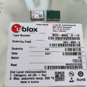 China 2.7V - 3.6V Wireless GPS Module NEO-M8 Series NEO-M8Q-0-12 factory