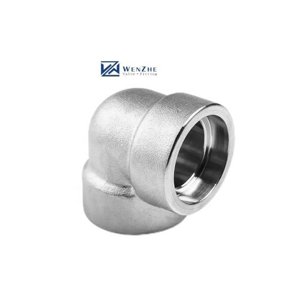 General DN25 SS316 Forged Stainless Steel 304 316L Socket Welding Elbow with