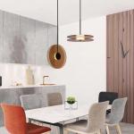 AC85-265V Round Led Pendant Light , E27 Modern Hanging Ceiling Lights