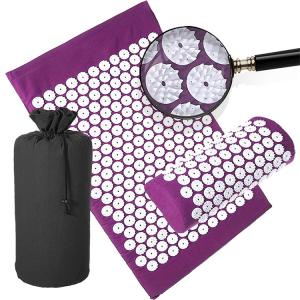 China Yoga Muscle Mat Luxury Acupressure Mat With Pillow factory