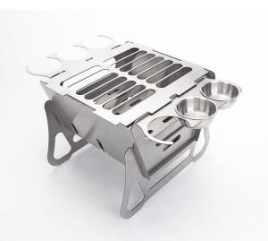 China Customized Request BBQ Grill Combination For Outdoor Cooking And Heating Features factory
