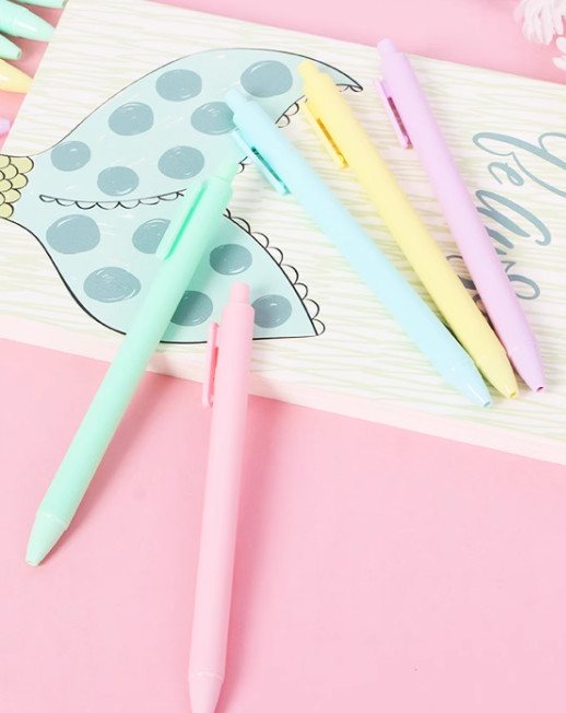 Neutral Pen Cartoon Neutral Pen Water Pen High Beauty Candy Color Office Stationery Plastic pen
