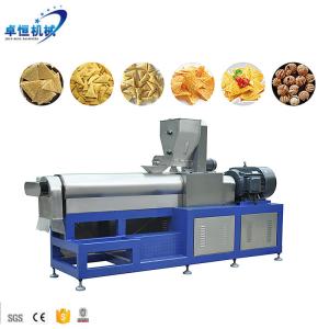 China High Productivity OEM Fried Snack Food Bugle Tortilla Doritos Chips Making Machine factory