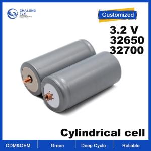 China OEM ODM LiFePO4 lithium battery Cylindrical cell 3.2v 6000mah 32700 32650 Battery cells Un38.3 lithium battery packs factory