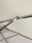 Heavy duty market umbrella luxury star hotel round Outdoor umbrella Stainless