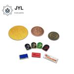 Packaging 4mm Thick Aluminium Labels Stickers Adhesive Logo Printing For Bottle