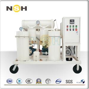 China Steam Turbine Oil Purifier Emulsified Lube Oil Purification Low Load Design 12000 L / Hour on sale