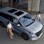 3000 MM WHEELBASE ROEWE IMAX8 EV Electric Cars 7 Seats Fast Charging Long Range