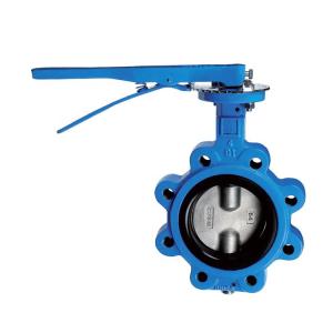 China Small Size Ductile Iron Cast Iron Butterfly Valve Wrench Operated Centric Lug Or Wafer factory
