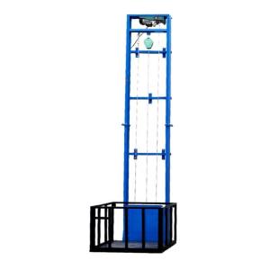 China Small Size Cargo Lift Easy Lifting Equipment Electric Lift Platform 8m 500kg factory