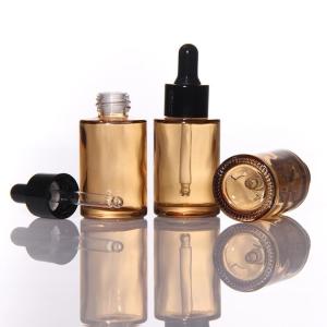 China frosted matte amber glass dropper bottles twist spout 5ml custom on sale