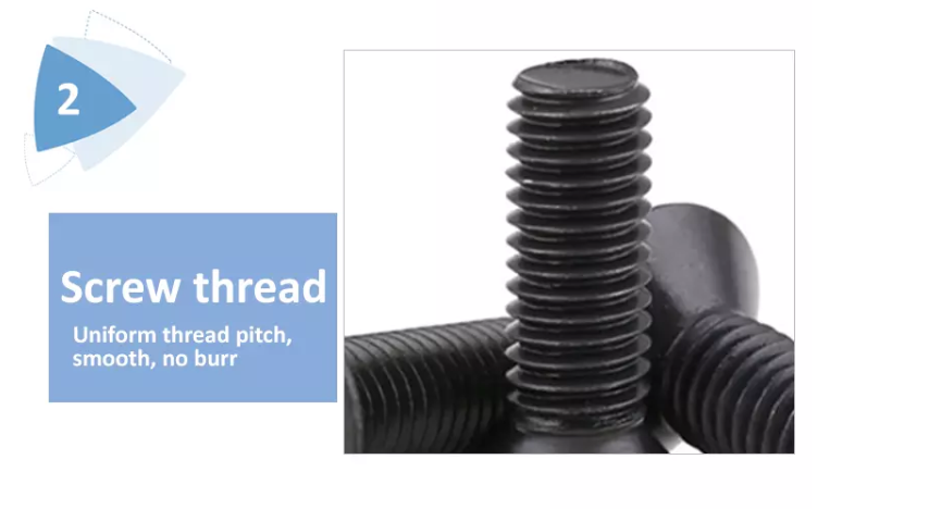 ISO9001 Certified Hexagon Socket Countersunk Head Cap Screws for M3.5-M12 Applications