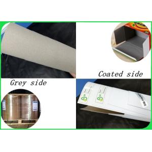 Width 80×110cm Mixed Pulp 200 - 450gsm Coated Duplex Board For Packing Box