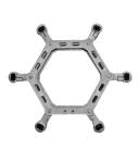 Six Bundle Conductor Power Line Spacers Easy Installation Inhibiting Dynamic