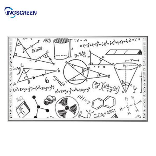 19kg Aluminum Alloy IR Interactive Whiteboard Electronic Whiteboard For