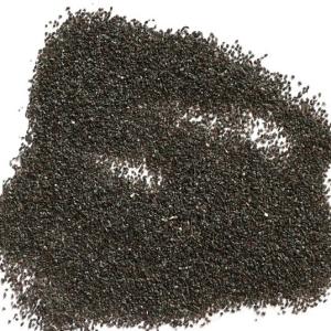 China IS9001 Standard Emery Belt Raw Material Customization Size Black Fused Aluminum Oxide factory