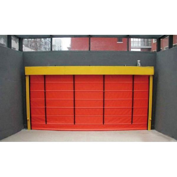 High Speed Performance Roller Shutter Spiral Security Garage Door with Fire