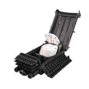 China Outdoor IP68 Waterproof FTTH Network Box 24 Ports Fiber Optic Splitter Box factory