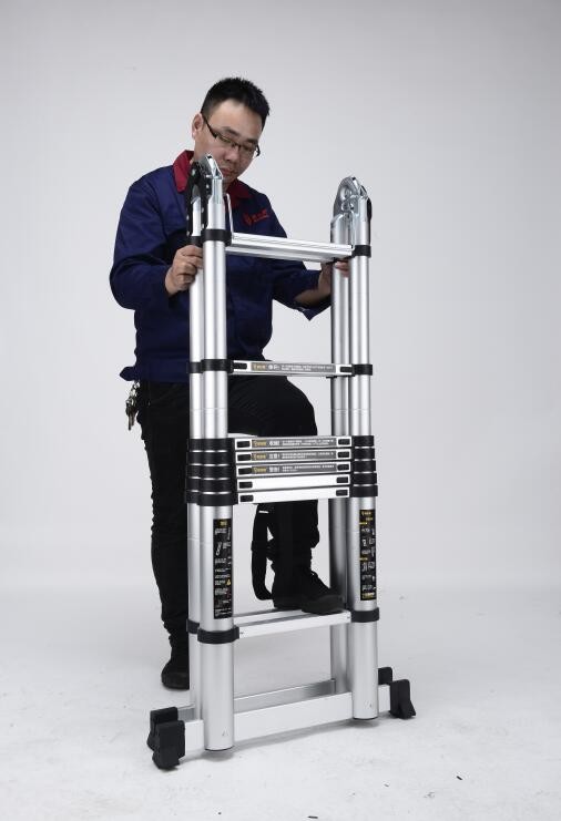 Anti Rust 5.6m Multi Purpose Telescopic Ladder