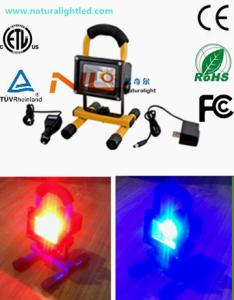 China Portable rechargeable RGB led flood light factory