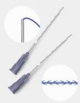 Non Surgical Face Lift Thread Facelift Nose L Shaped Needle Silicone Coated