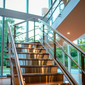 Space-Saving Foldable Stainless Steel Handrails for Small Spaces