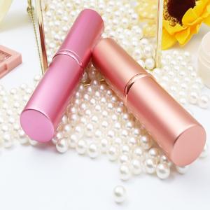 Pink ISO9001 Nylon Retractable Makeup Brush 10.5*2.5cm