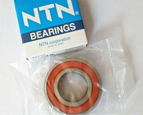 P6 High Precision Deep Groove Ball Bearing NTN 6205LLU 25 * 52 * 15mm For