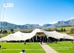 Large Khaki Color 200 Seated Outdoor Stretch Tents for Carnival Wedding Beach