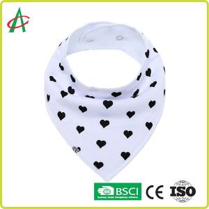 China OEM 100% organic cotton Waterproof Bibs For Baby Boy And Girl factory