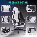 Customized Color High Back Video Ergonomic Racing Metal Type PC Gaming Chair