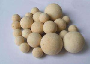 China Al2O3 Ceramic Plain Bearings Ceramic Ball , At 1100℃ Density Is 3.7-3.99g/cm3 factory