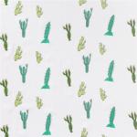 BMF 017 100 Cotton Muslin Fabric / Customized Printed Muslin Fabric Anti Pilling