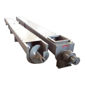 High Efficiency Skid Steer Grain Screw Auger Conveyor With Transmission System