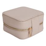 Small Size Leather Jewelry Bag Portable Velvet Interior Material Gift Packaging