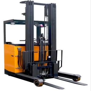 China Electric Reach Truck Forward Moving Forklift Type Tilt Forward and Tilt Backward 9 Meter Lifting Height factory